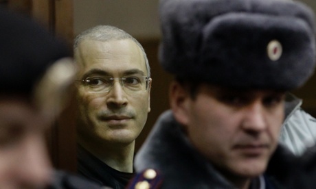 Mikhail Khodorkovsky, who spent 10 years in prison on tax evasion and embezzlement charges.