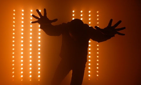 One of the elements of Akram Khan's exhibition at the Lowry Centre.