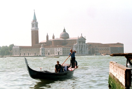 San Giorgio Island, with the church and monastery.