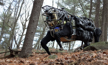 darpa legged squad support system