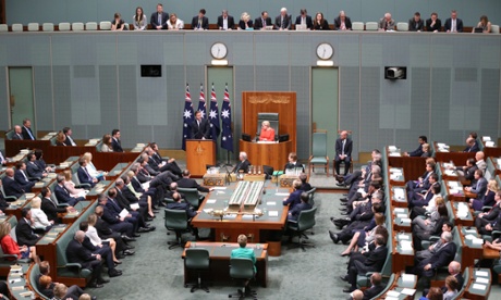 David Cameron in the chamber.