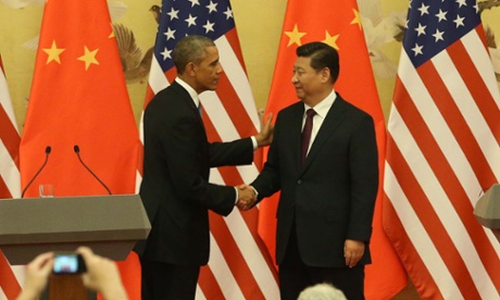 Xi Jinping and Barack Obama