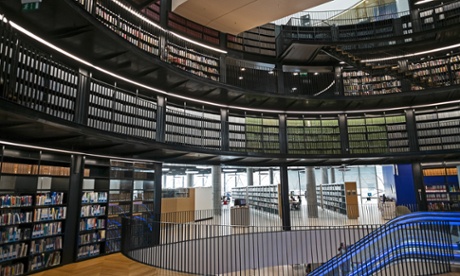 Roaring success … the new Birmingham library