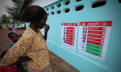 Posters on Ebola prevention