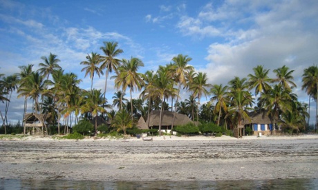 Upepo Boutique Beach Bungalows in Zanzibar.
