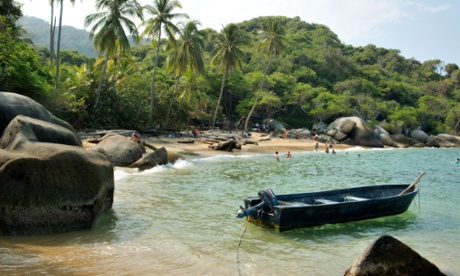 Tayrona national park, Colombia.