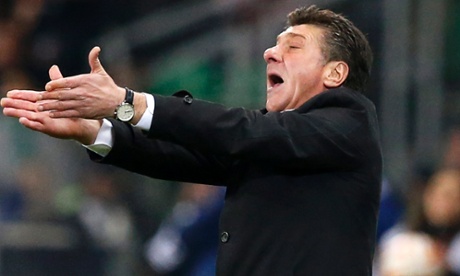 Walter Mazzarri: not resting assured any more.
