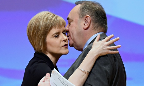 Nicola Sturgeon and Alex Salmond