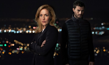 Gillian Anderson and Jamie Dornan in The second series of The Fall
