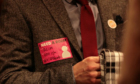 Speed flatmating, Shoreditch