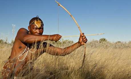 A Kalahari bushman