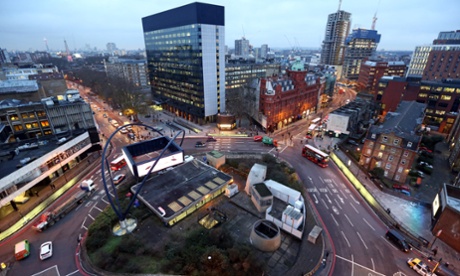 London's Tech City initiative focused on startups, but a new report suggests 