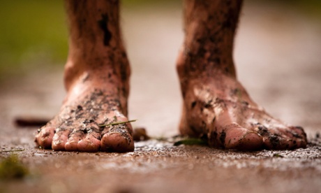 Anyone for a barefoot cool down? 