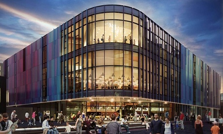 Artists impression of HOME the Art and Culture House, Manchester.