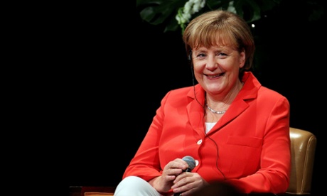 German Chancellor, Angela Merkel is the 2014 guest speaker for the Lowy Institute for International Policy on November 17, 2014 in Sydney, Australia.