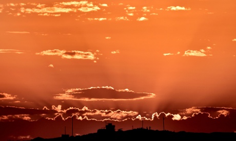 kobani sunset