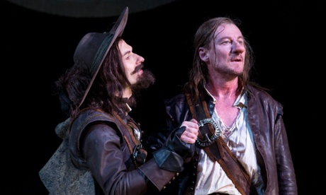 Yalin Ozucelik and Richard Roxburgh in Cyrano de Bergerac at Sydney Theatre Company