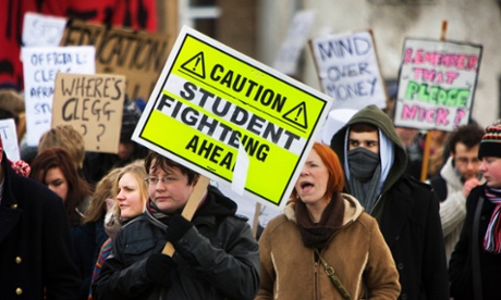 Students say they want education to be publicly funded and available to all. 