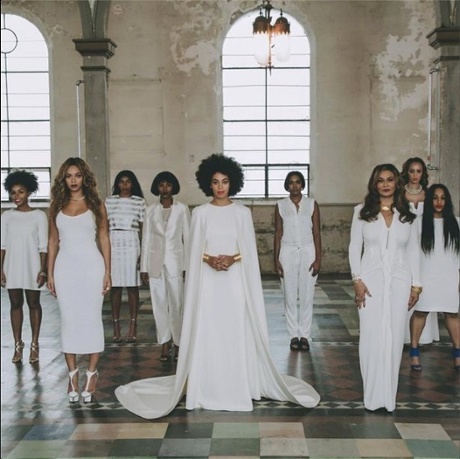 Solange's wedding. 