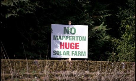 no solar farm sign