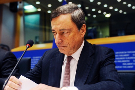 ECB President Mario Draghi.
