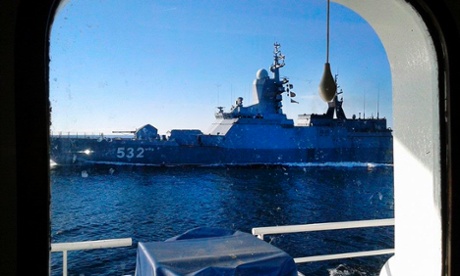 Russian corvette Boikiy