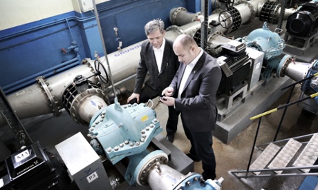 The company Apa Nova are responsible for the pipes that supply two million Bucharest citizens with fresh water.