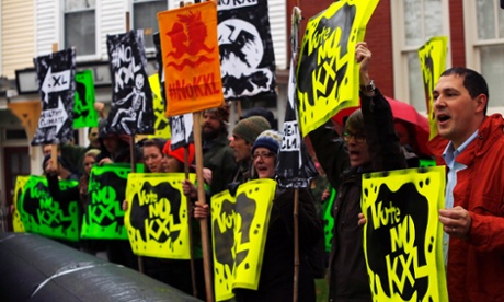 keystone xl protest