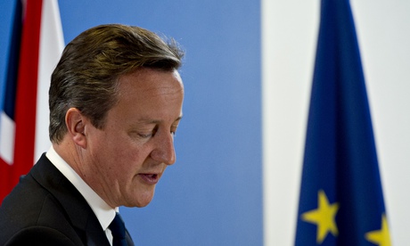 British Prime Minister David Cameron