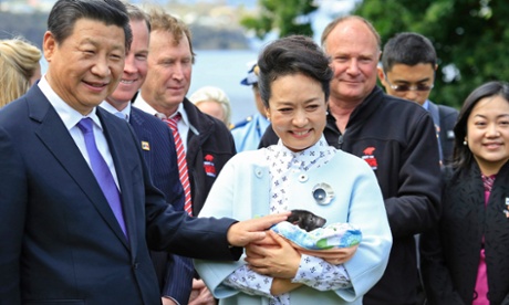 Xi Jinping in Tasmania