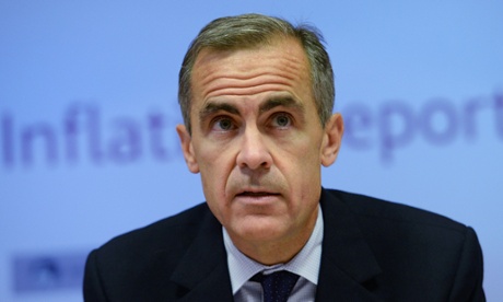 Mark Carney, Bank of England governor.