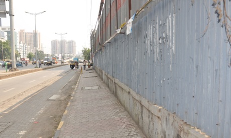 The site near Rivali Park in Borivali.