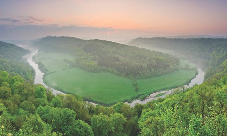 the river wye at symonds yat