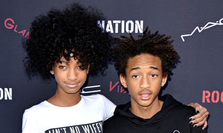 Willow and Jaden Smith