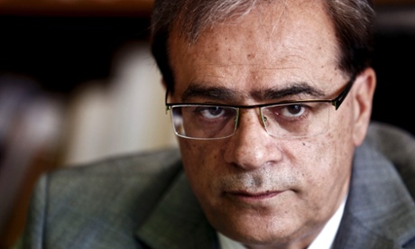 Greek finance minister Gikas Hardouvelis. Photo: Reuters/Alkis Konstantinidis