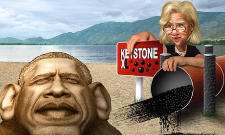 mary landrieu keystone obama