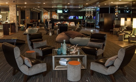 Gold Spike interior.For Cities: Downtown Project in Las Vegas