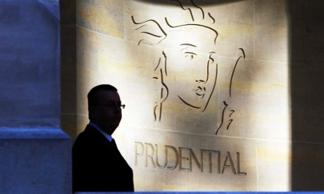 Insurer Prudential boosted by new business figures. Photo: Reuters/Luke MacGregor (
