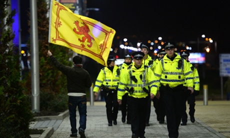 Some police en route to Celtic Park