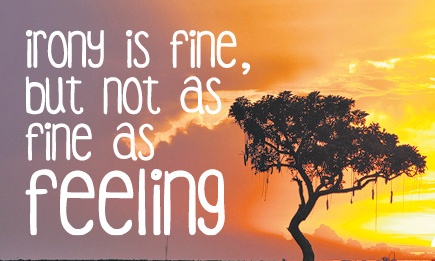 Another Matt Haig thought. Photograph: David Santiago Garcia/Getty Images