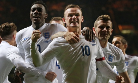 England celebrate