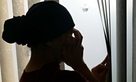 Woman victim of domestic violence