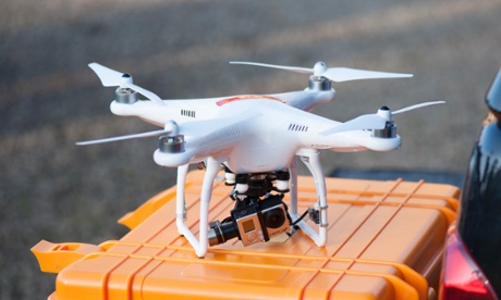 Sky's the limit: the bestselling DJI Phantom 2 can carry a GoPro video camera with a motor drive. It costs from £700.