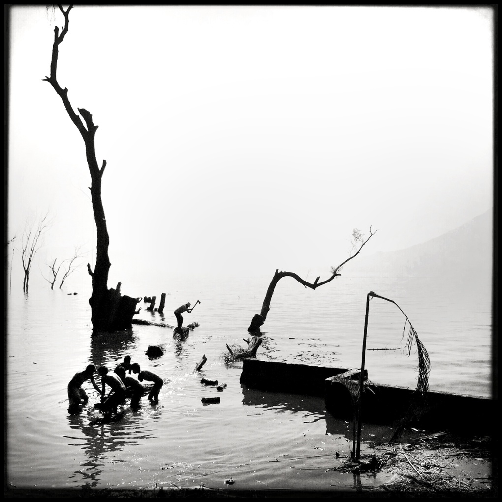 Out of the Phone. Logging, San Marcos La Laguna, Guatemala. @outofthephone