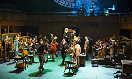 A full dress and camera rehearsal of James Graham's This House