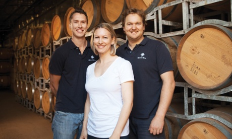 Ashbrook Estate's Catherine Edwards with brother Richard, left, and husband Kingsley