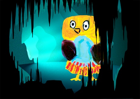 Night Zookeeper gets children to draw magical animals.