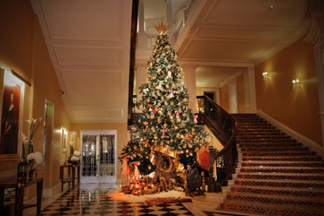 Claridges' Christmas tree designed by Dolce & Gabbana