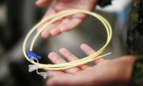 Guantanamo force feeding tube