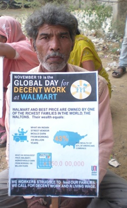 Walmart protest India